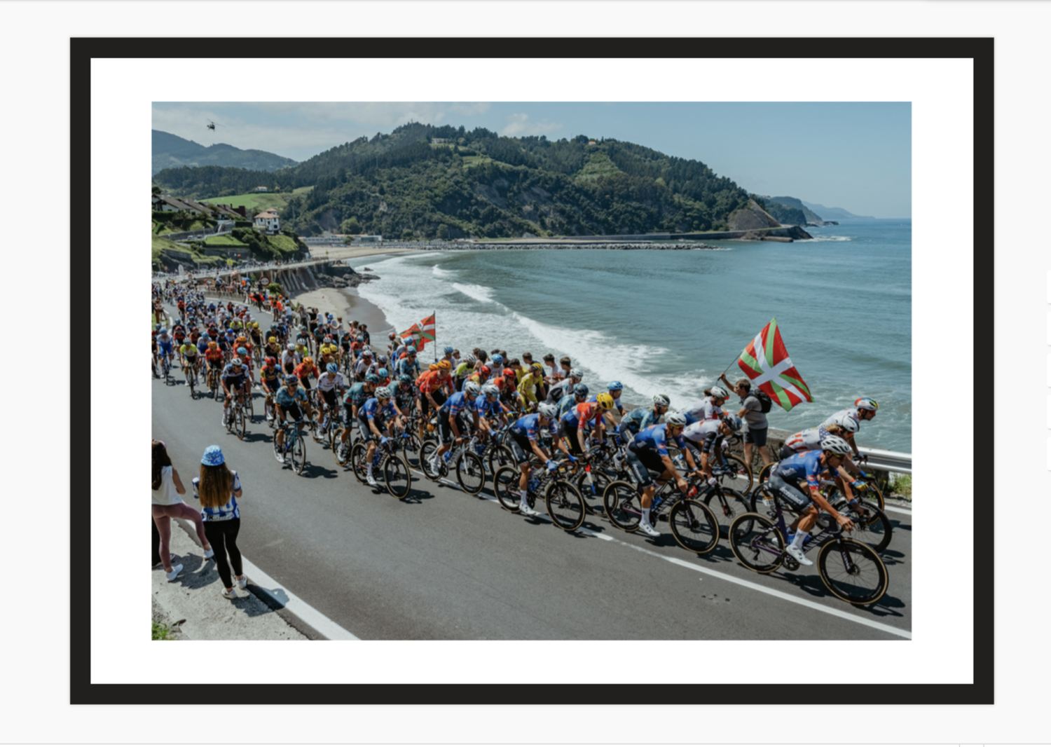 Basque Country – Tour de France (framed)