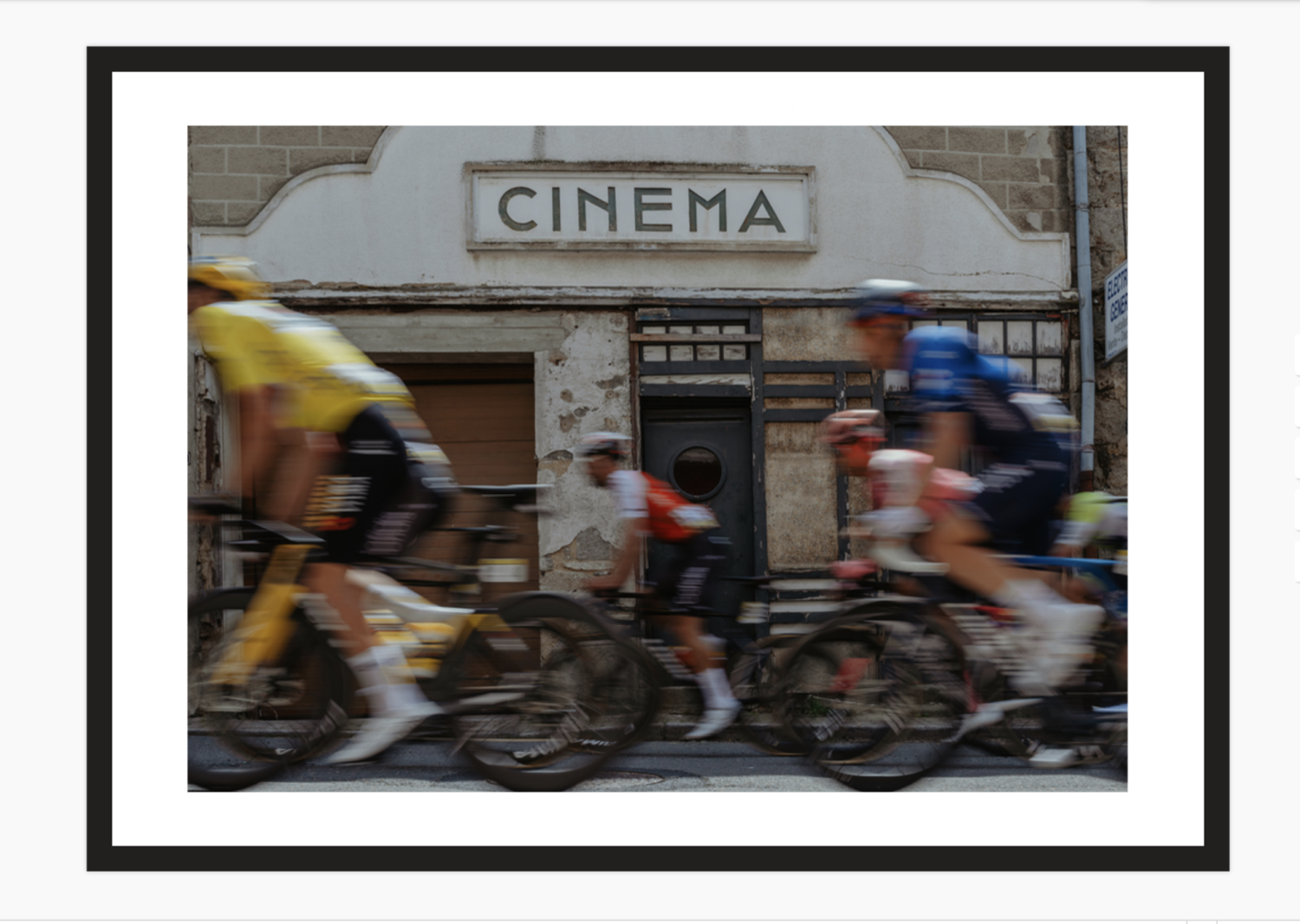 Cinema – Criterium Dauphine (framed)