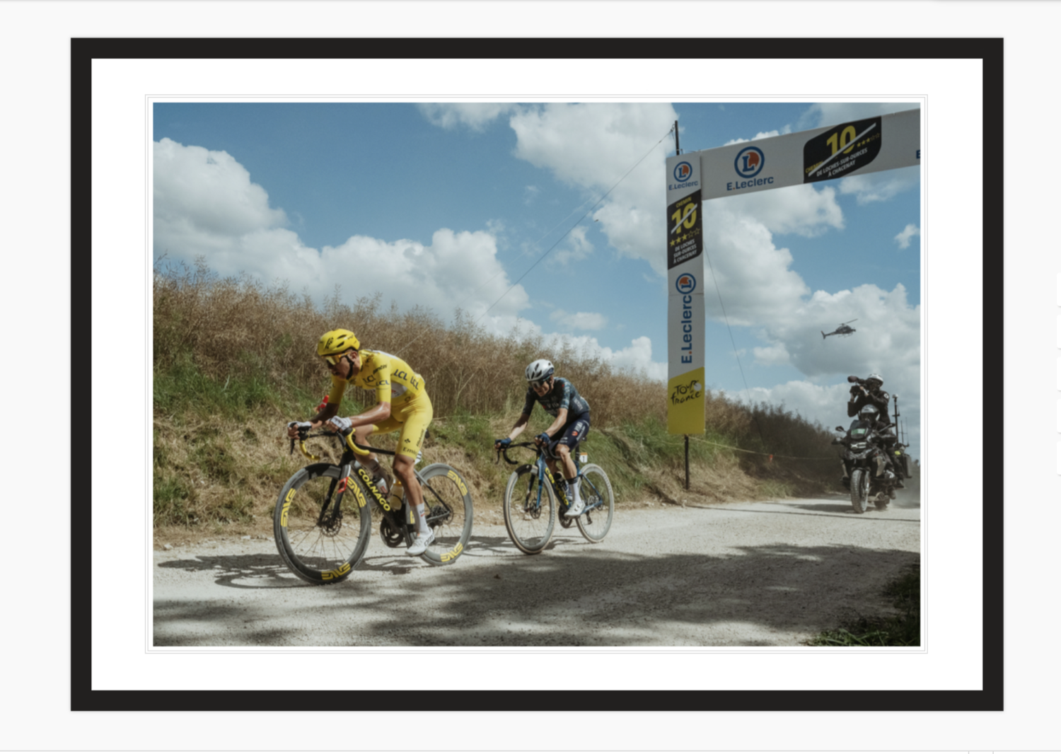 Gravel party – Tour de France (framed)