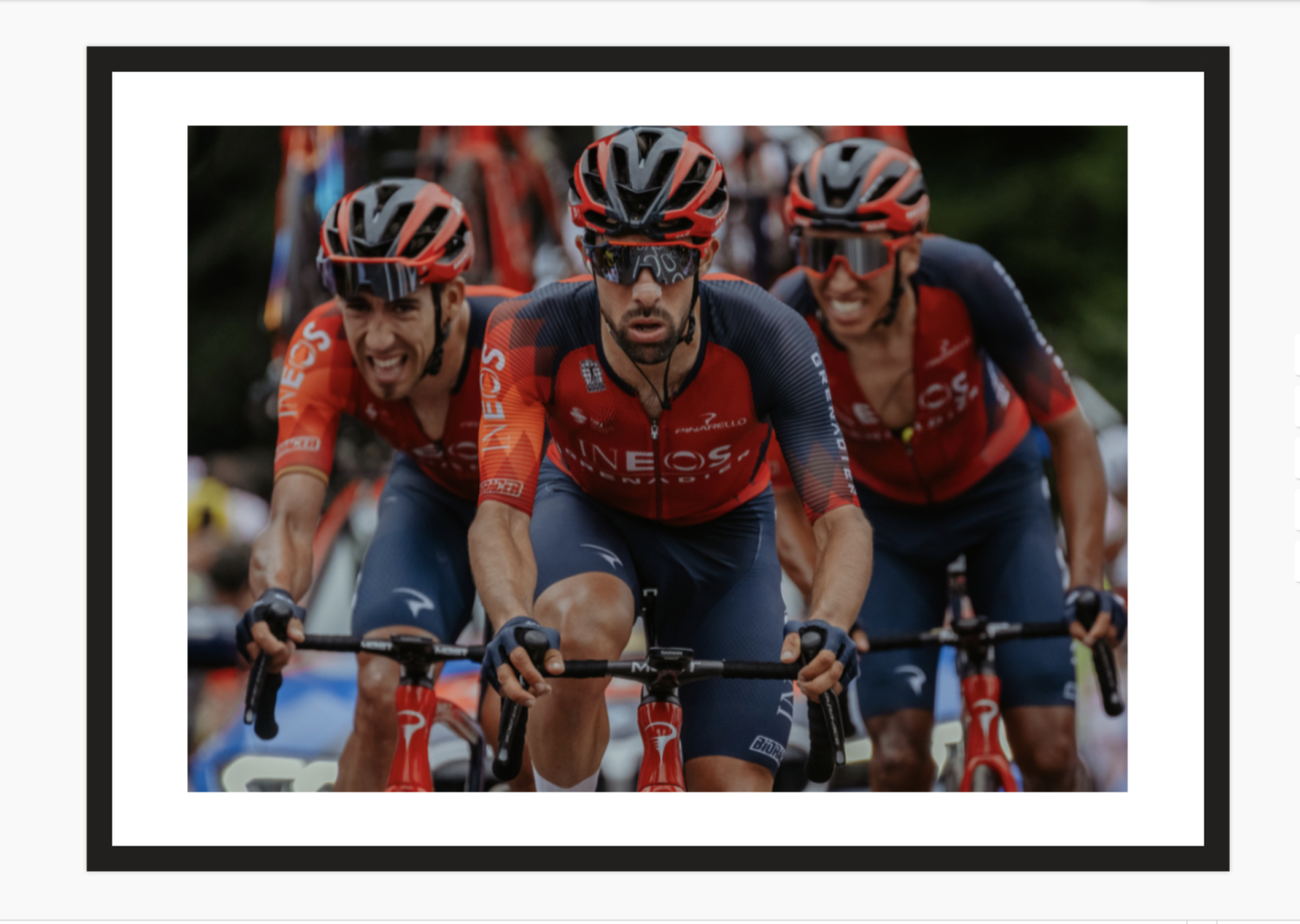 Red trio – Tour de France (w ramce)