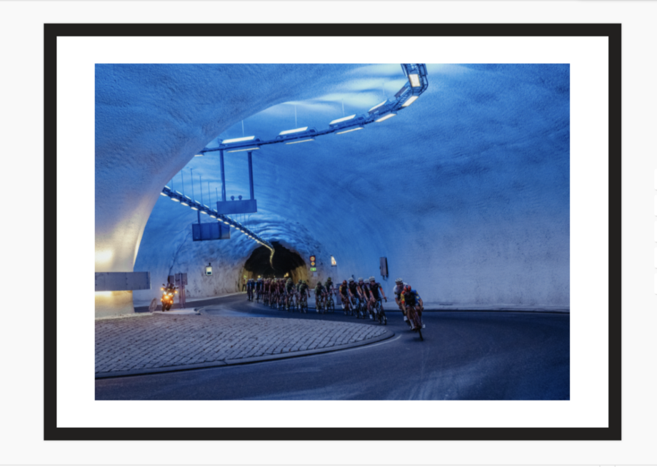 The tunel – Tour of Norway (framed)